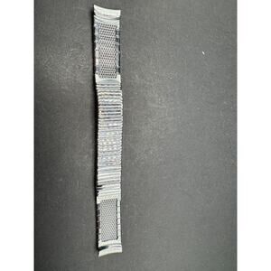 Vintage Scott Hong Kong Watch Band Stainless Steel Expansion Bracelet